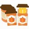 Big Dot of Happiness Fall Pumpkin Coffee Cup Gift Card Holders with Envelopes Halloween or Thanksgiving Money Holder Sleeves Nifty Gifty Pack Set of 8